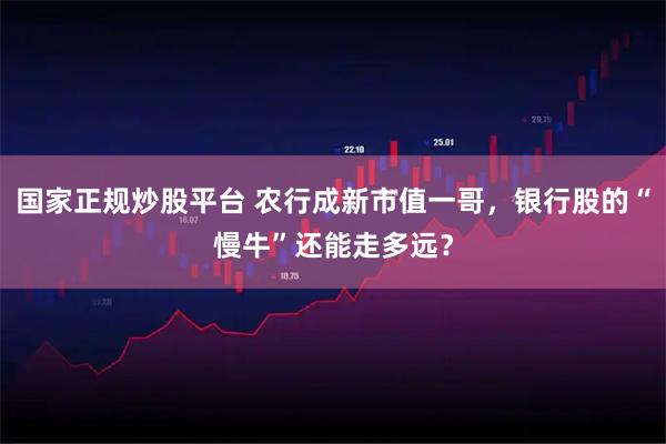 国家正规炒股平台 农行成新市值一哥，银行股的“慢牛”还能走多远？